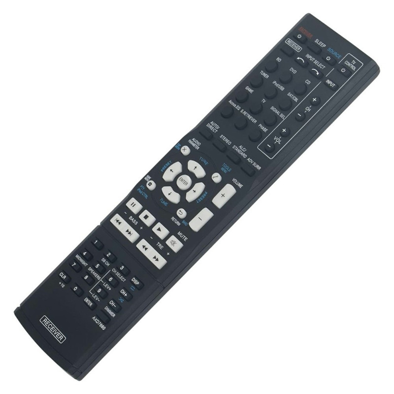 Remote Control Replacement for AXD7660 For Pioneer AV Receiver Stereo System