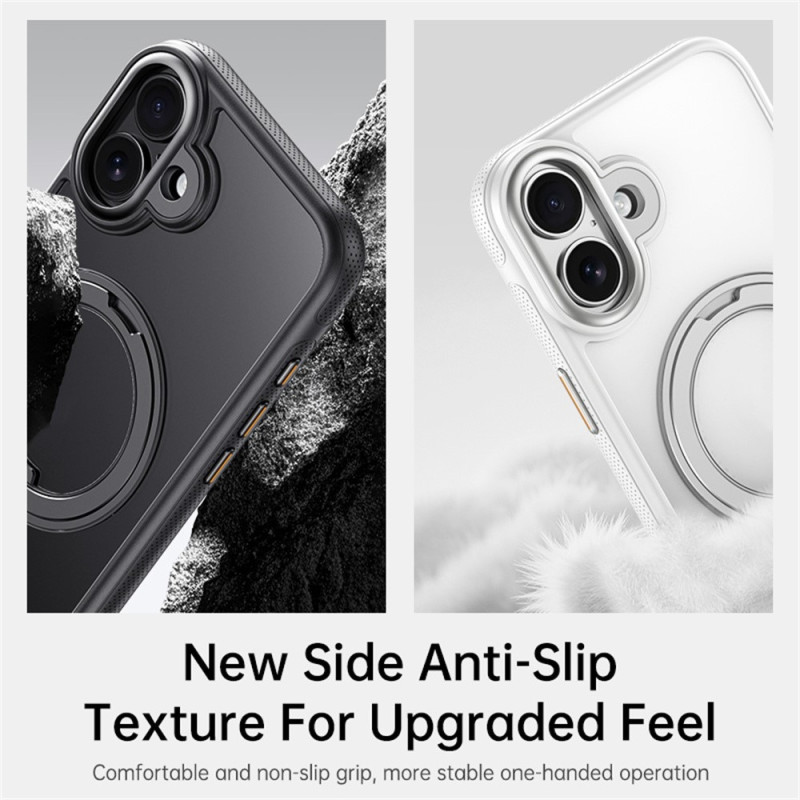 Mobildeksel til iPhone 17 kompatibelt med MagSafe med støtte TPU PC bakdeksel