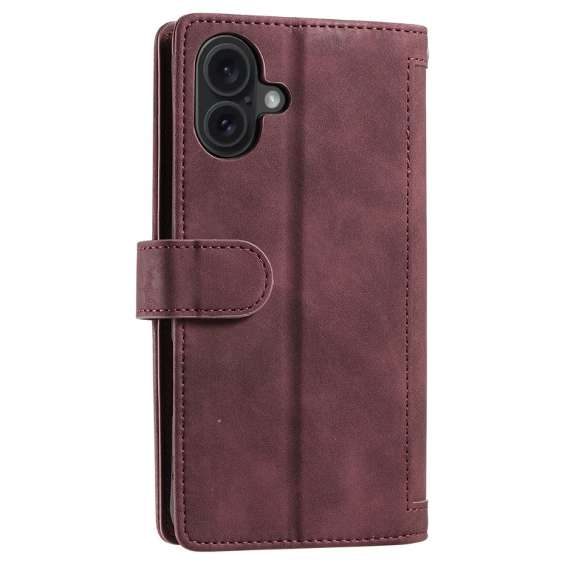 iPhone 17 Kuori Vetoketjutaskulla ja 9 Korttipaikalla