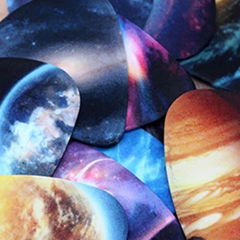 Plectrum 10 - Pack for Bass Elektriske Akustiske Gitarer Instrument