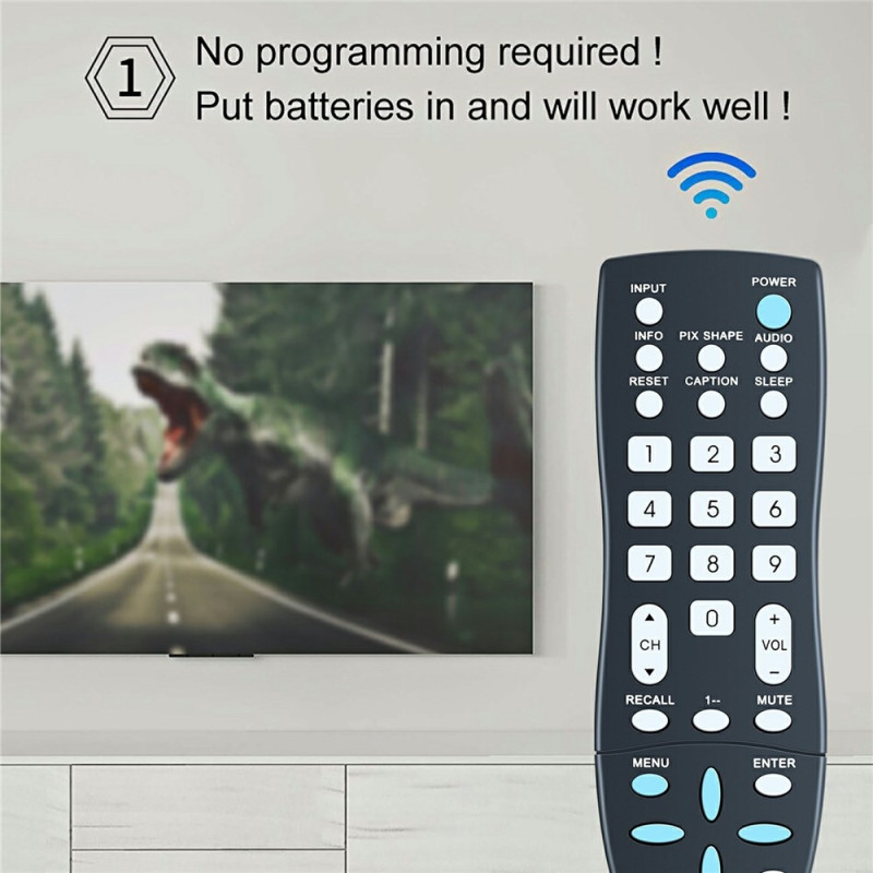 Kaukosäätimen vaihto GXCC:lle Sanyo-televisiolle