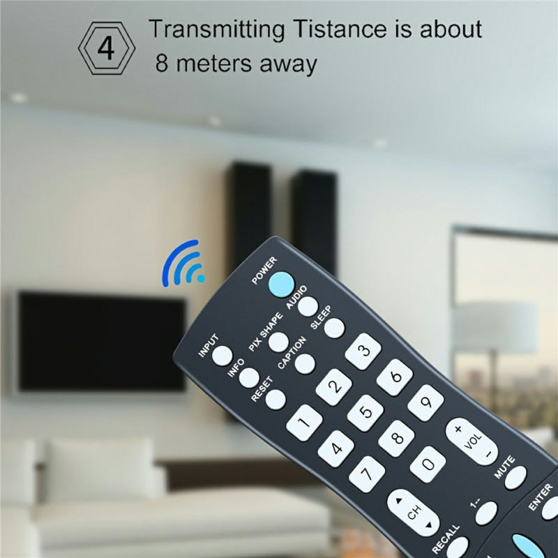 Remote Control Replacement for GXCC For Sanyo TV