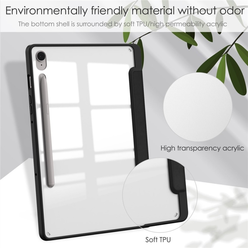 Til Samsung Galaxy Tab S10 Lite Etui Tablet Cover – Sort