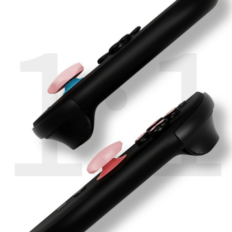 Yhteensopiva Nintendo Switch 2:n kanssa 7-osainen D-pad-painike ABXY-tarra - Monivärinen