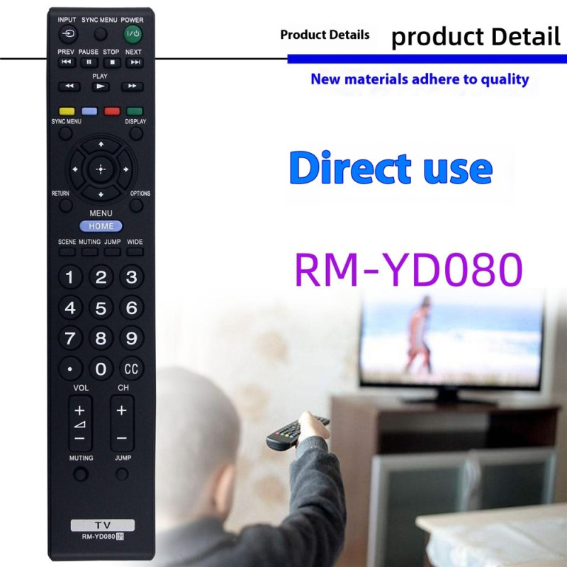 Fjernkontrollerstatning for RM-YD080 For Sony TV