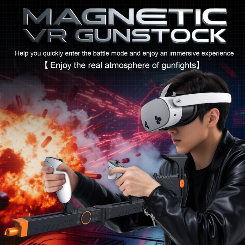 STARTRC PELIT Meta Quest 3S Quest 3 magneettinen VR-asemäntäammuntapeli