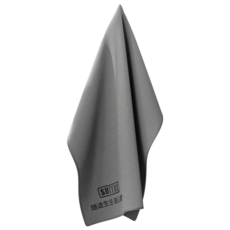 2 st 30x40CM mjuk korallfleece + mocka rengöringsduk vattenabsorberande handduk