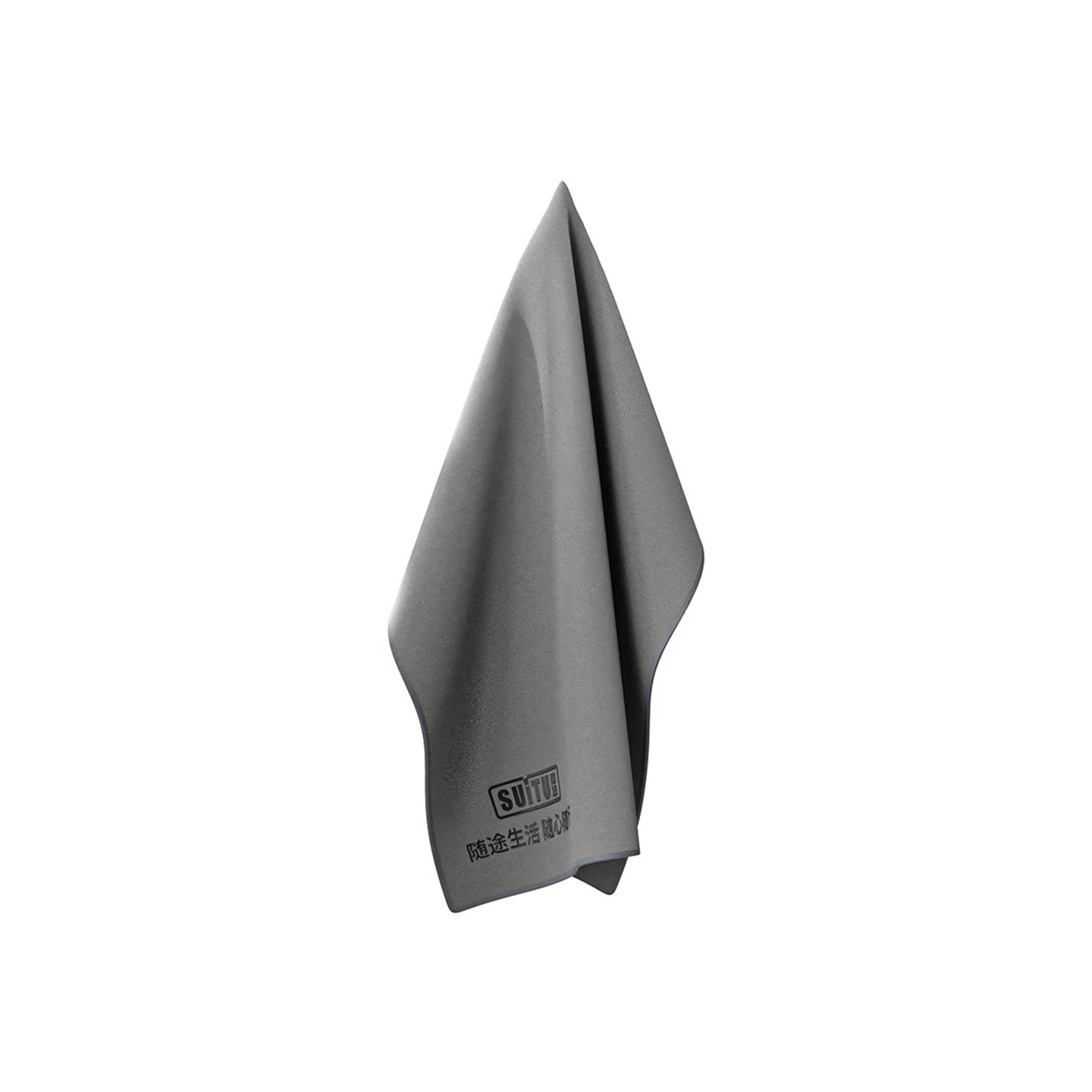 2 stk. 30x40 cm blød koralfleece + ruskindsklud vandabsorberende håndklæde