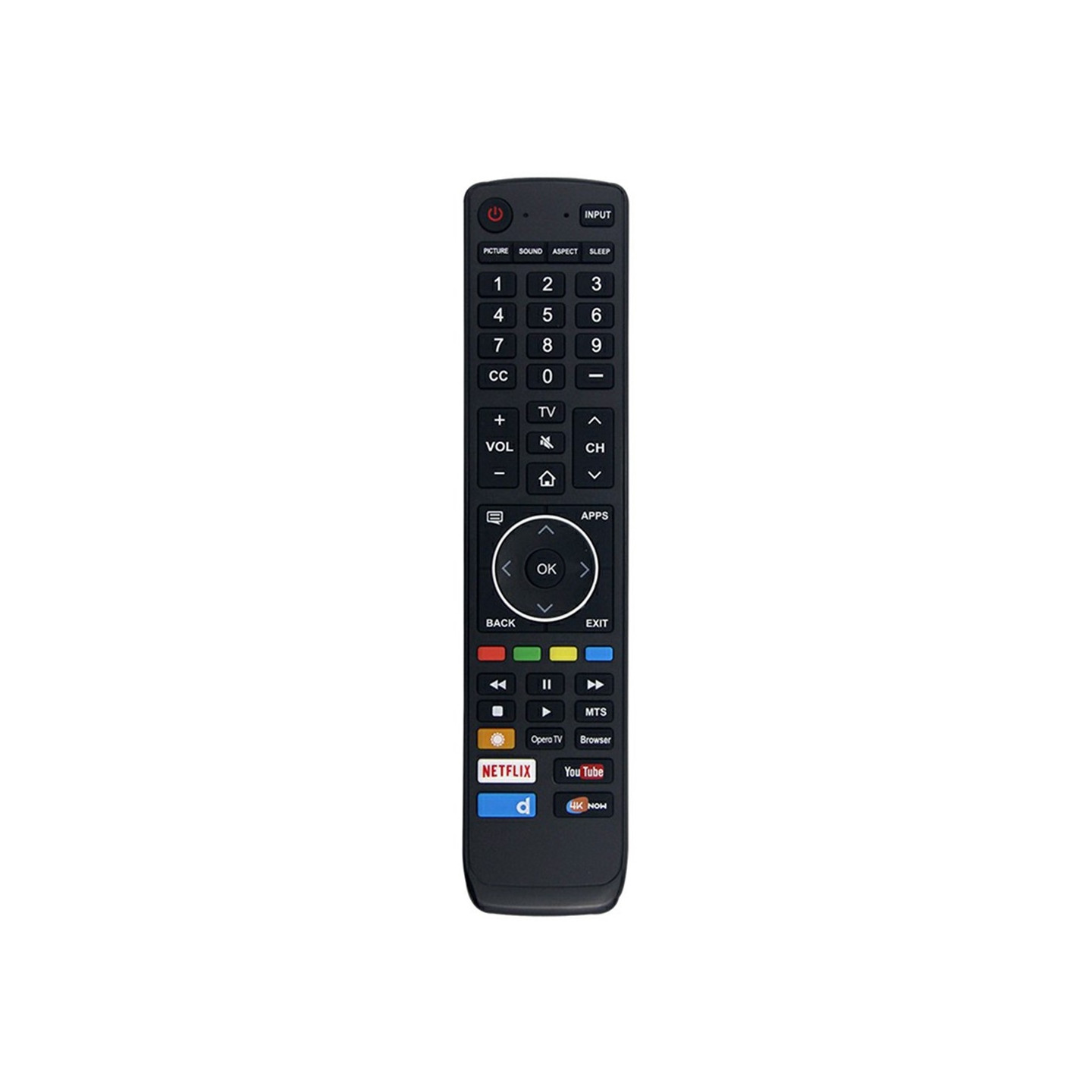 Remote Control Replacement EN3J39H For Hisense TV