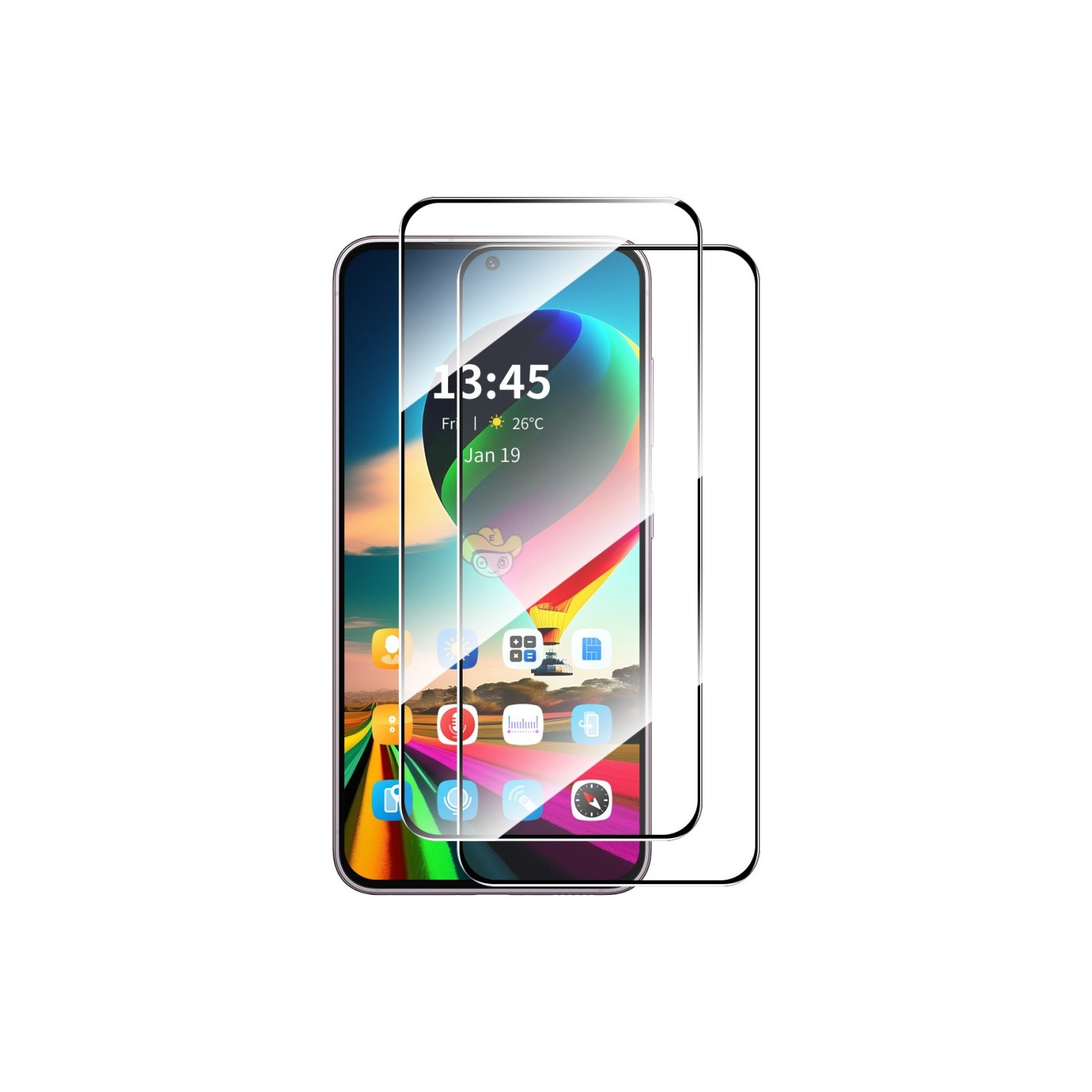 For Nothing CMF Phone 2 Pro 2 stk Skjermbeskytter ENKAY Herdet Glass