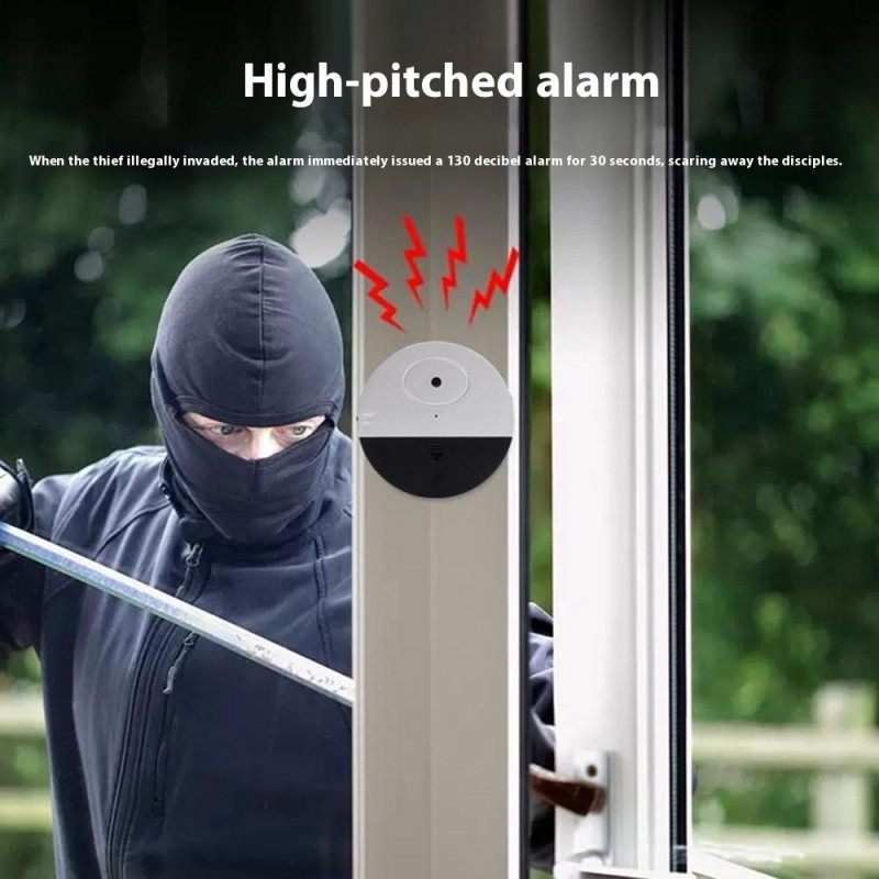 Vibration alarm for door window 125dB Anti-theft alarm Sensor Protection Security