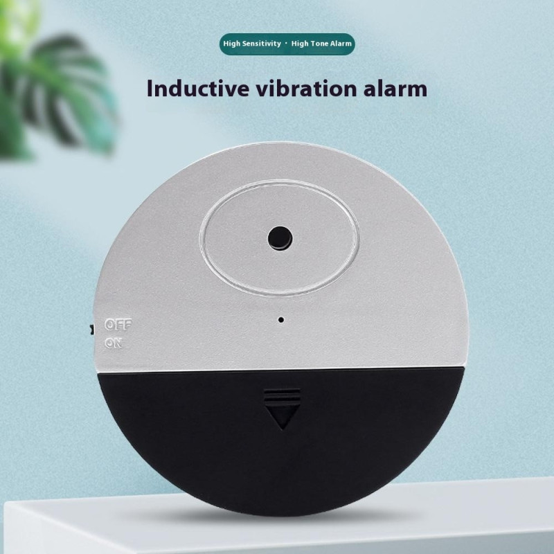 Vibrationsalarm til dør vindue 125dB Tyverialarm Sensor beskyttelse Sikkerhed