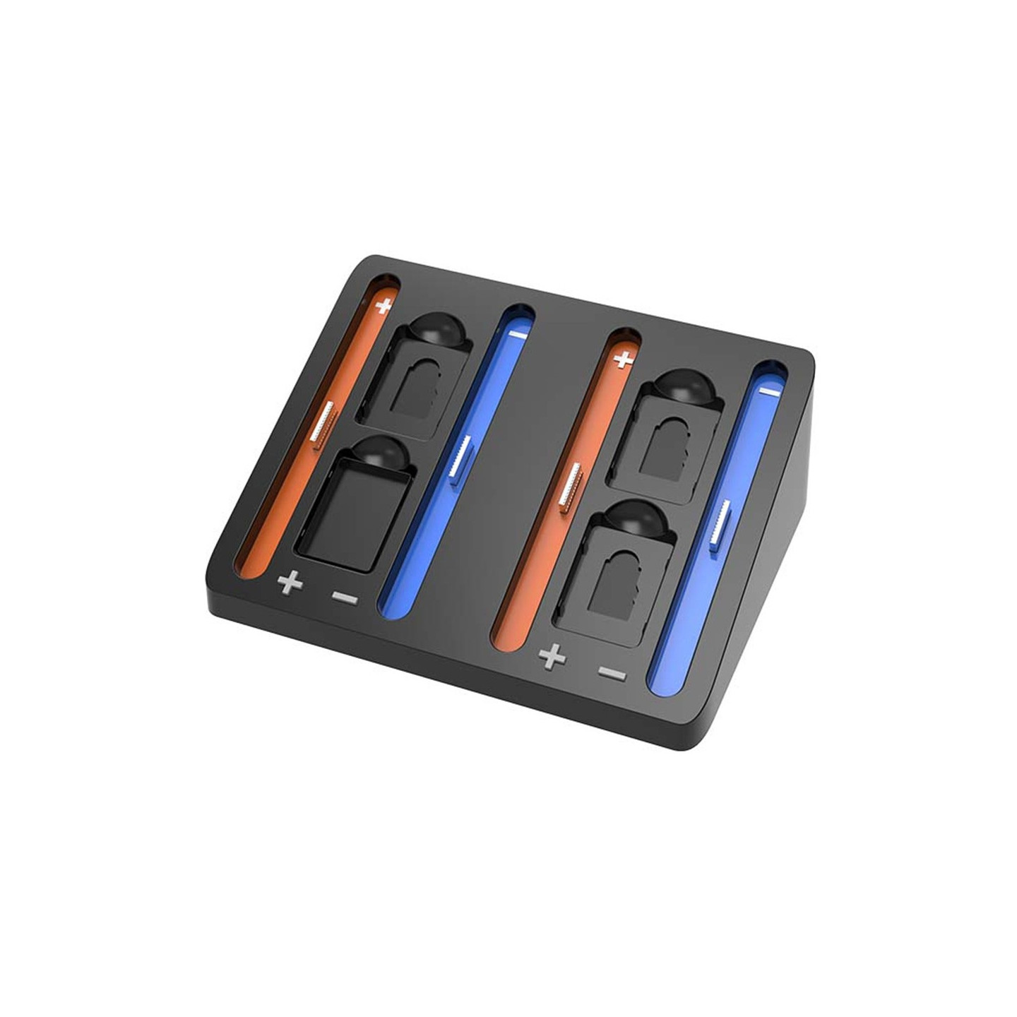 Kompatibel med Nintendo Switch 2 Joy-Con 4 Plats Laddningsdocka LED-indikator