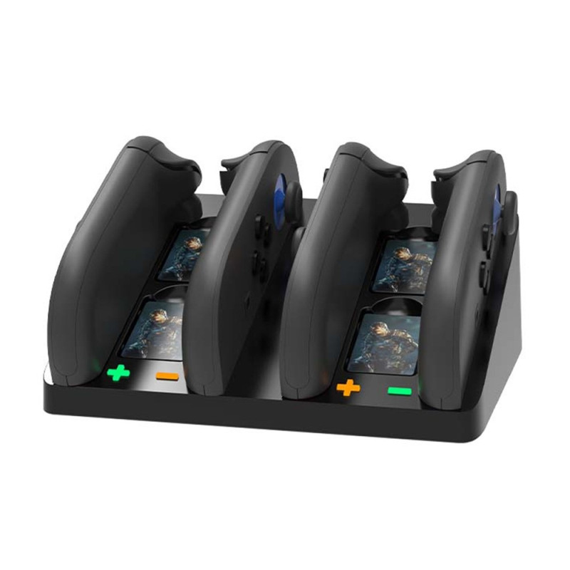 Compatible with Nintendo Switch 2 Joy-Con 4 Slot Charging Dock LED Indicator