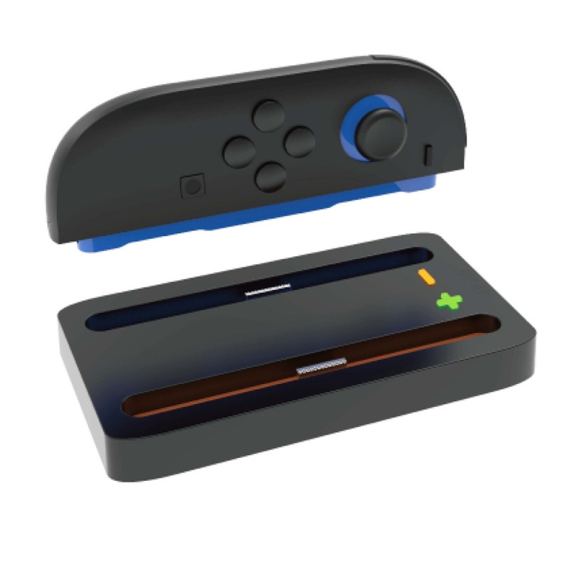 Yhteensopiva Nintendo Switch 2 -lataustelakan kanssa Joy-Con-kahvoille, 2 latauspaikkaa