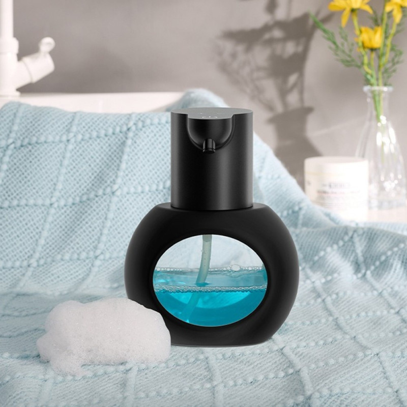 Automatic Soap Pump Touchless Infrared Sensor Hand Wash for Foam - Black