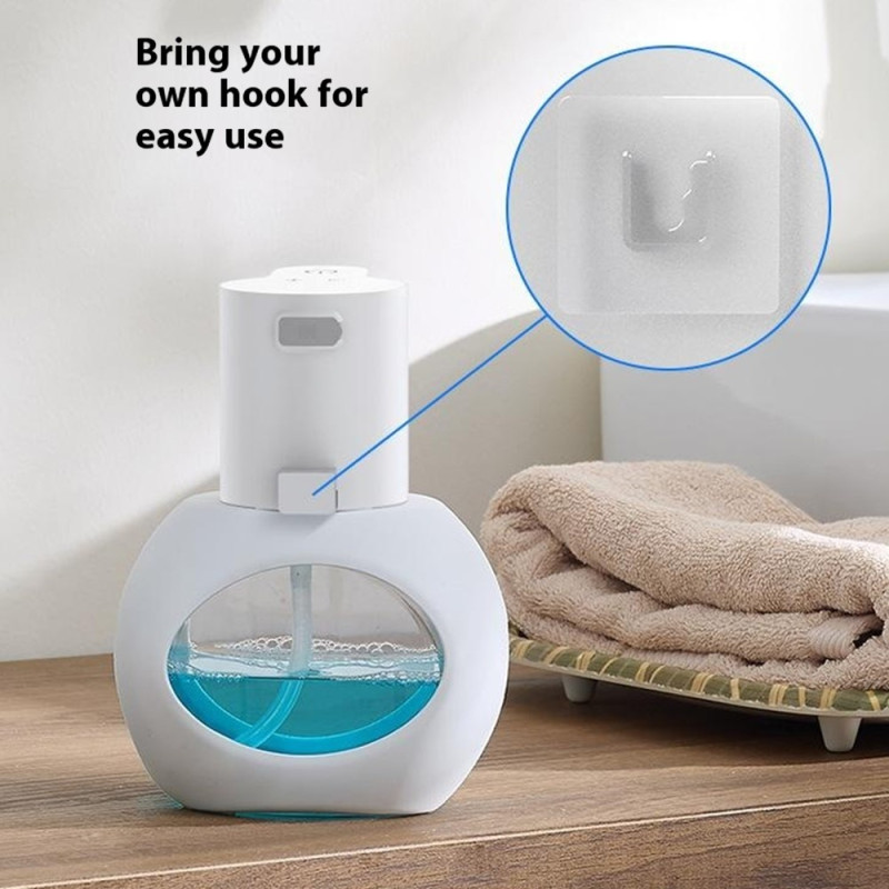 Automatisk tvålpump beröringsfri infraröd sensor handtvätt för Skum - Svart