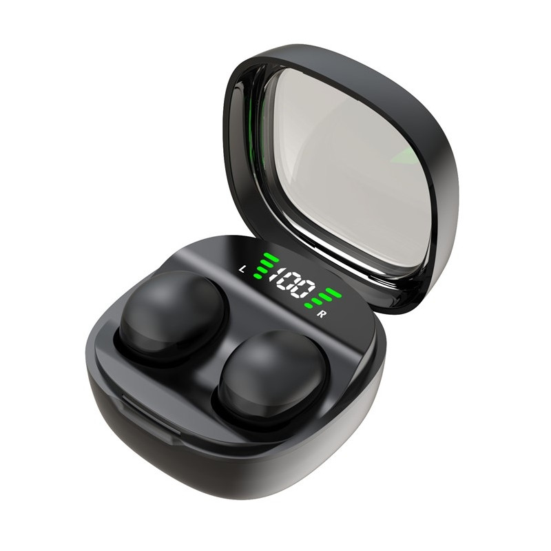 Trådløse hovedtelefoner In-Ear HiFi Stereolyd Bluetooth -Sleep HD Baslyd - Sort