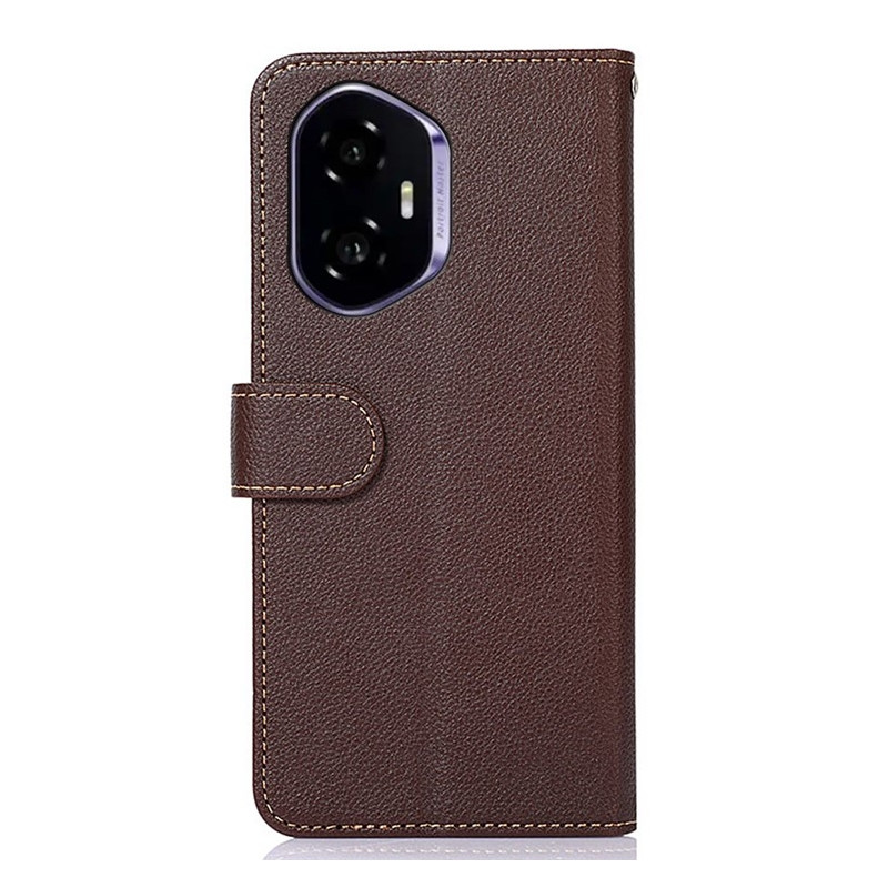 KHAZNEH Phone Cover for Honor 400 5G - Brown/Blue
