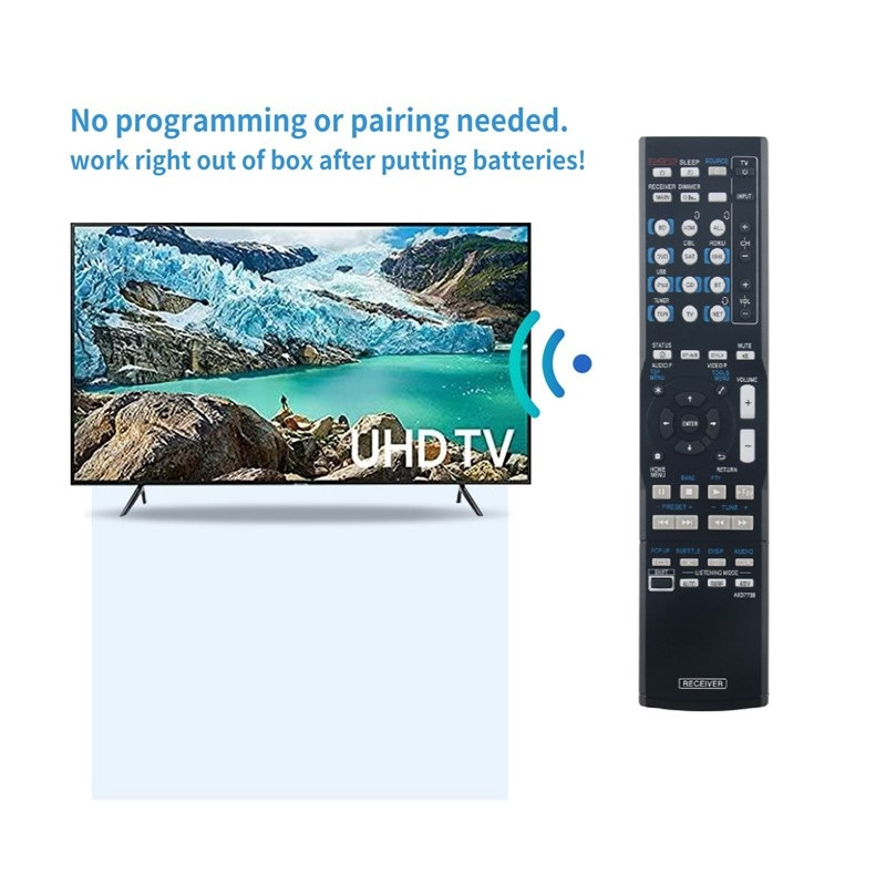 Kaukosäätimen vaihto AXD7739:lle Pioneer AV-vastaanottimelle ja stereojärjestelmälle