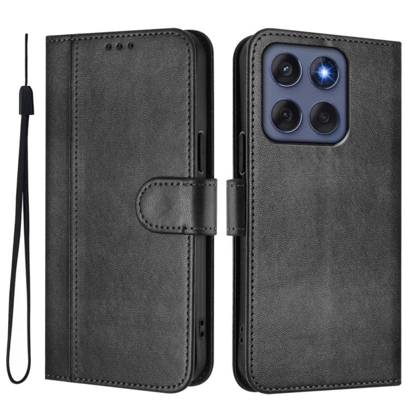 For Motorola Edge 60 5G / 60 Fusion 5G Cases Wallet Stand Retro Cover