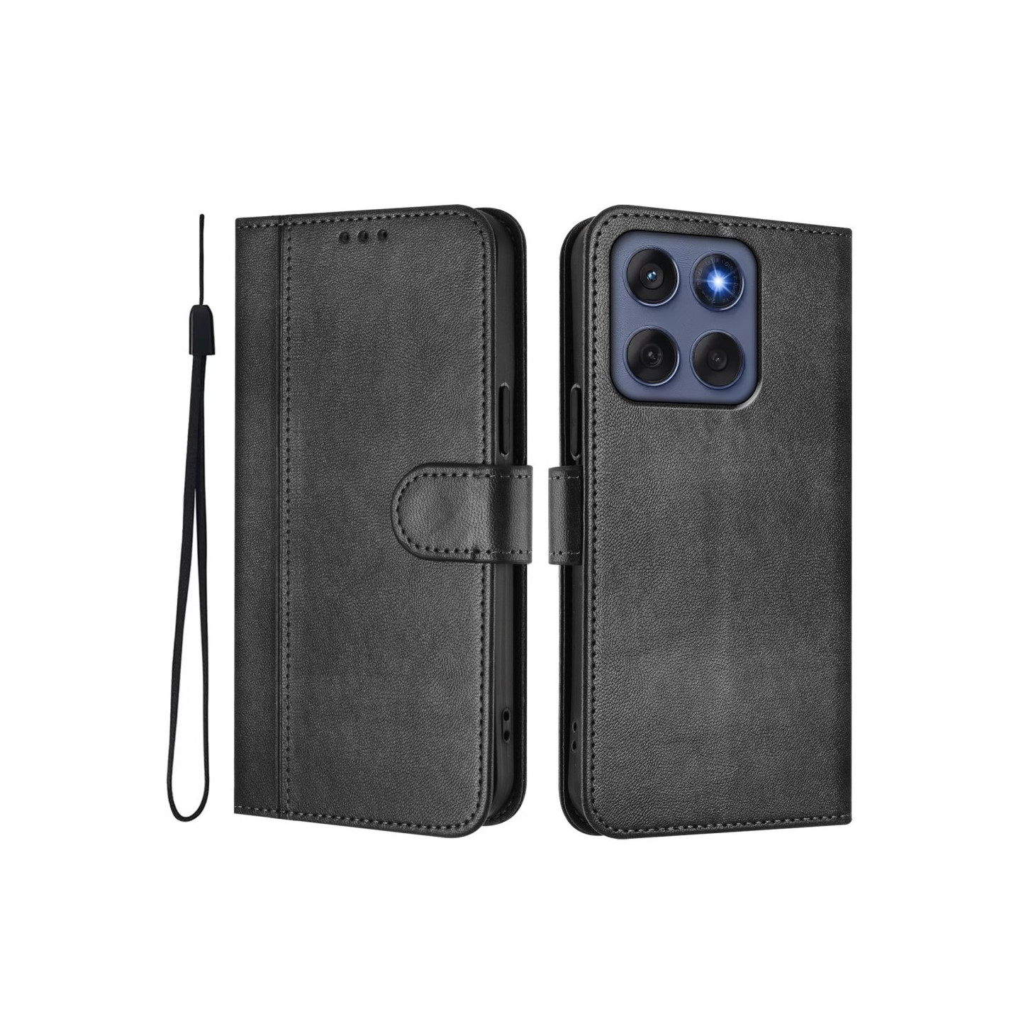 For Motorola Edge 60 5G / 60 Fusion 5G Cases Wallet Stand Retro Cover