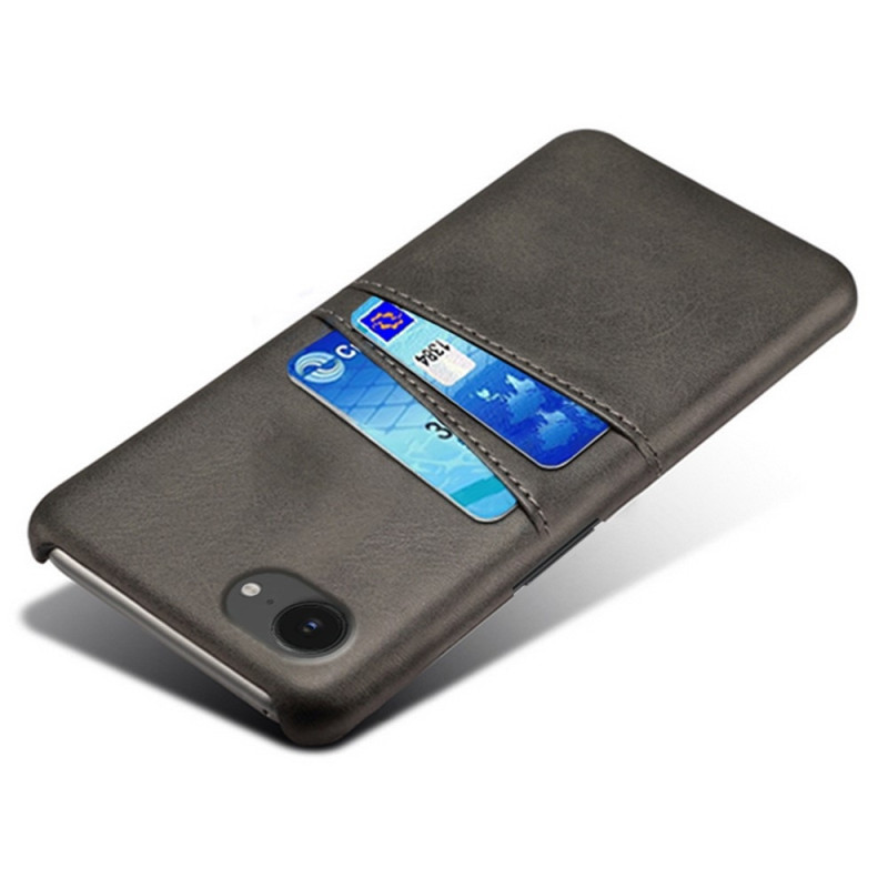 KSQ iPhone 16e Skal med kortplats - Svart