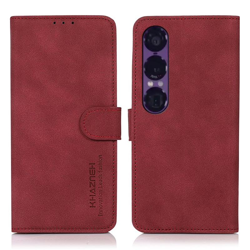 KHAZNEH Sony Xperia 1 VII Case lompakkokotelolle Shell Phone Case
