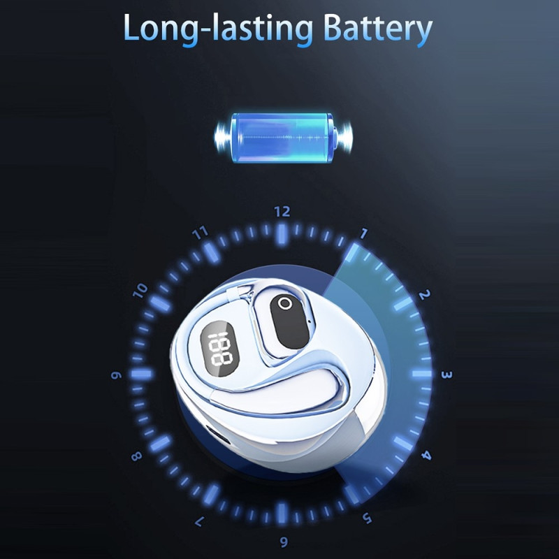 144 språk Translation Översättare Smart Translator Headset Bluetooth - Svart