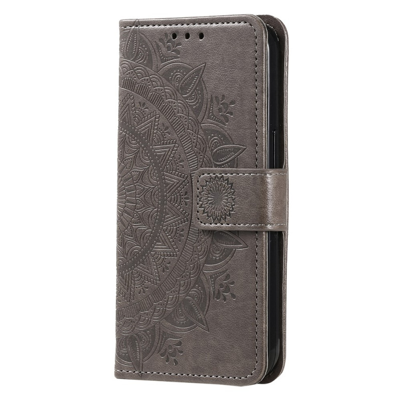 Til Sony Xperia 1 VII tegnebogscover Cover Shell Mandala Blomstermønster
