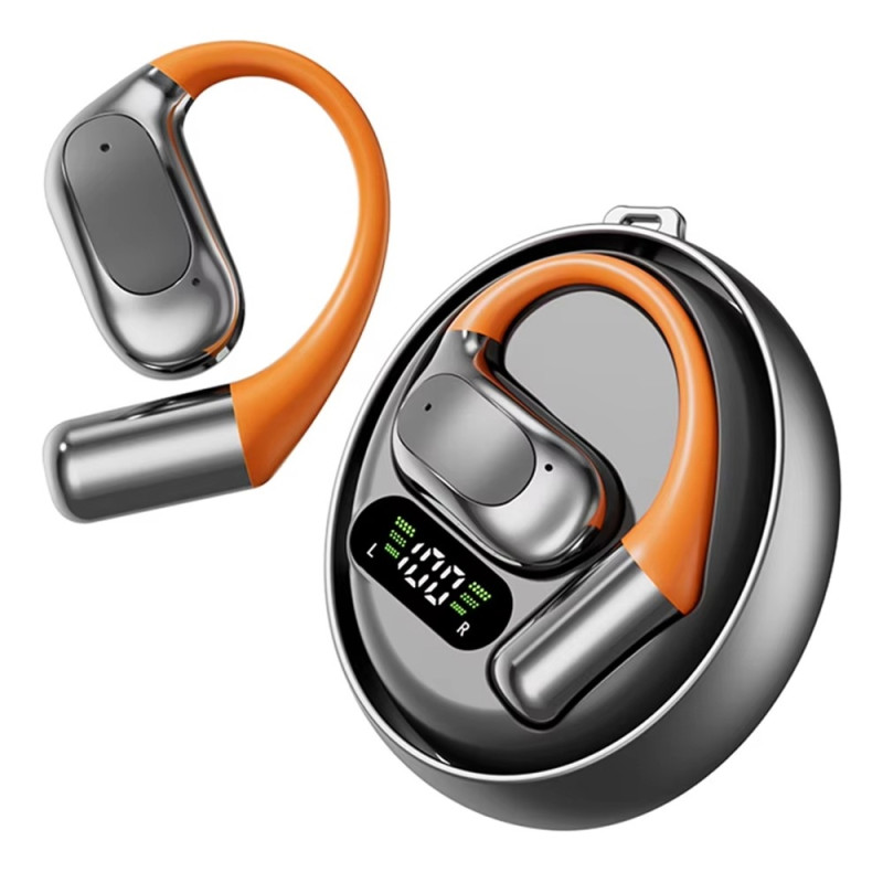 144 språk Translation Översättare Smart Translator Headset Bluetooth Realtid - Svart