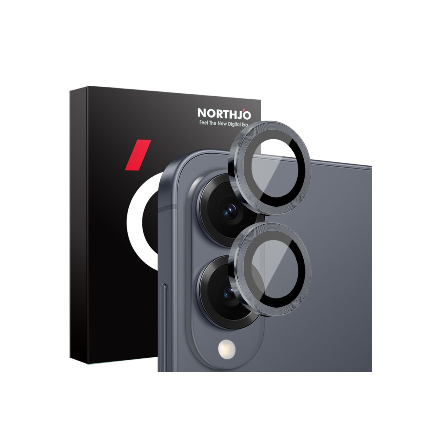 NORTHJO For Samsung Galaxy S25 Edge Tempered Glass Camera Lens