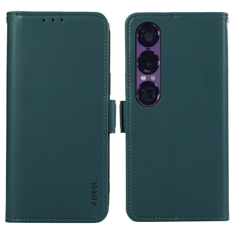 ABEEL För Sony Xperia 1 VII Fodral Plånboksfodral Skal Telefonfodral RFID-block