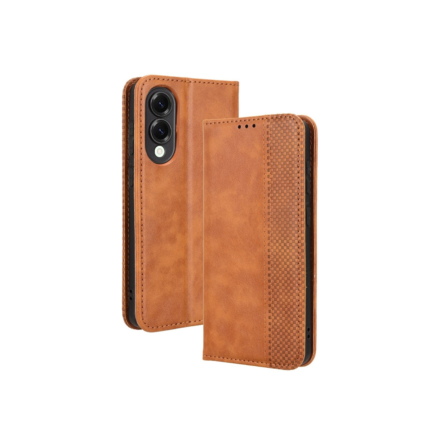 Til Samsung Galaxy S25 Edge Stand Phone Case Fuld Protection Pung Cover