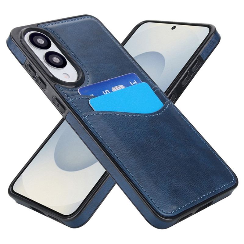 Samsung Galaxy S25 Edge Suojakuori Korttipaikka Slim-Fit PU+TPU Puhelinkotelo
