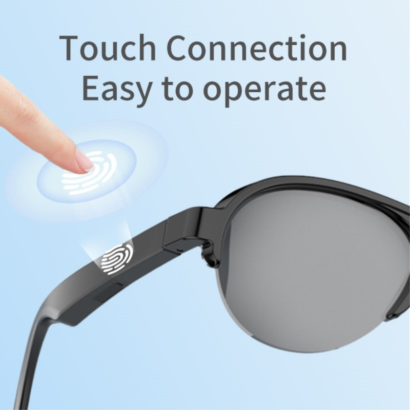 144 Languages Translation Translator Smart AI Bluetooth Sunglasses UV400 Headphones