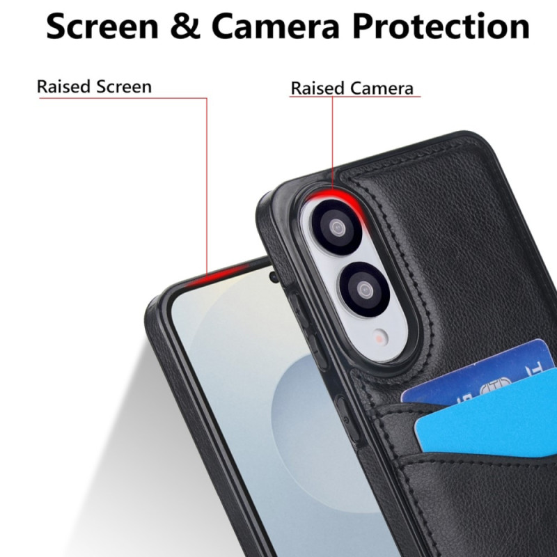 Till Samsung Galaxy S25 Edge Skal med 2 kortplatser