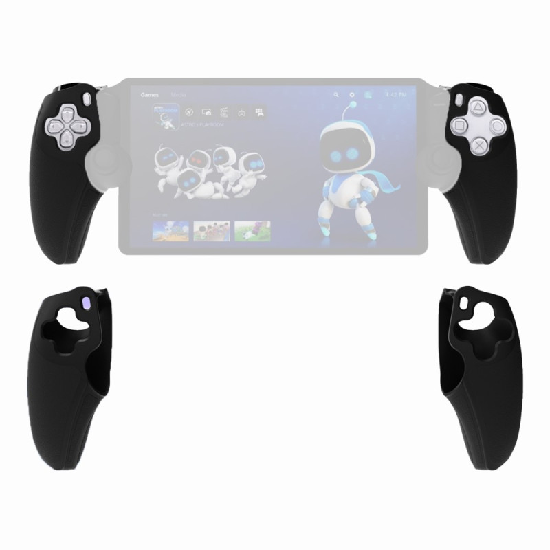 Silikonecover til PS5 Portal højre og venstre - Sort