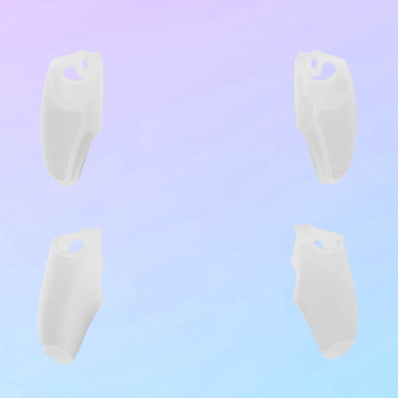 Silikondeksel til PS5 Portal høyre og venstre – Gjennomsiktig