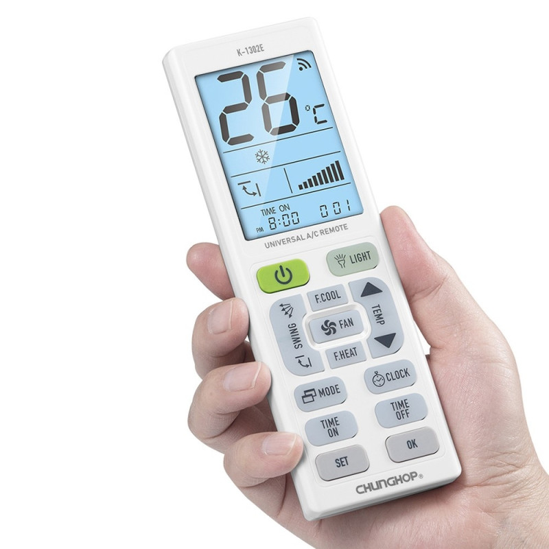 Remote Control CHUNGHOP K-1302E Universal Replacement Air Conditioner AC