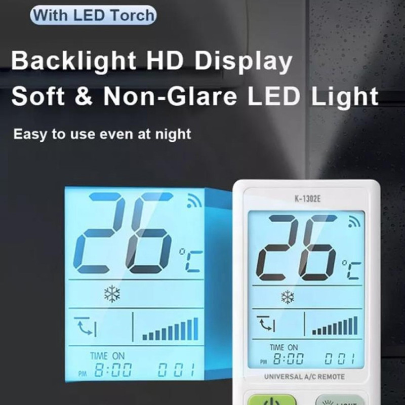 Kaukosäädin CHUNGHOP K-1302E Yleiskäyttöinen ilmastointilaitteen vaihto