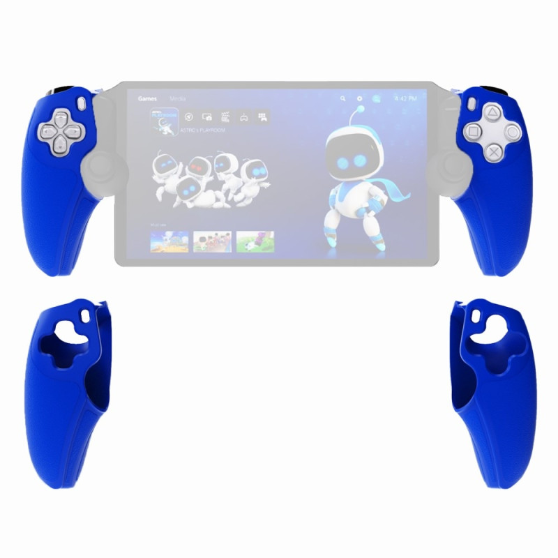 Silicone Case Cover for PS5 Portal Right and Left - Blue