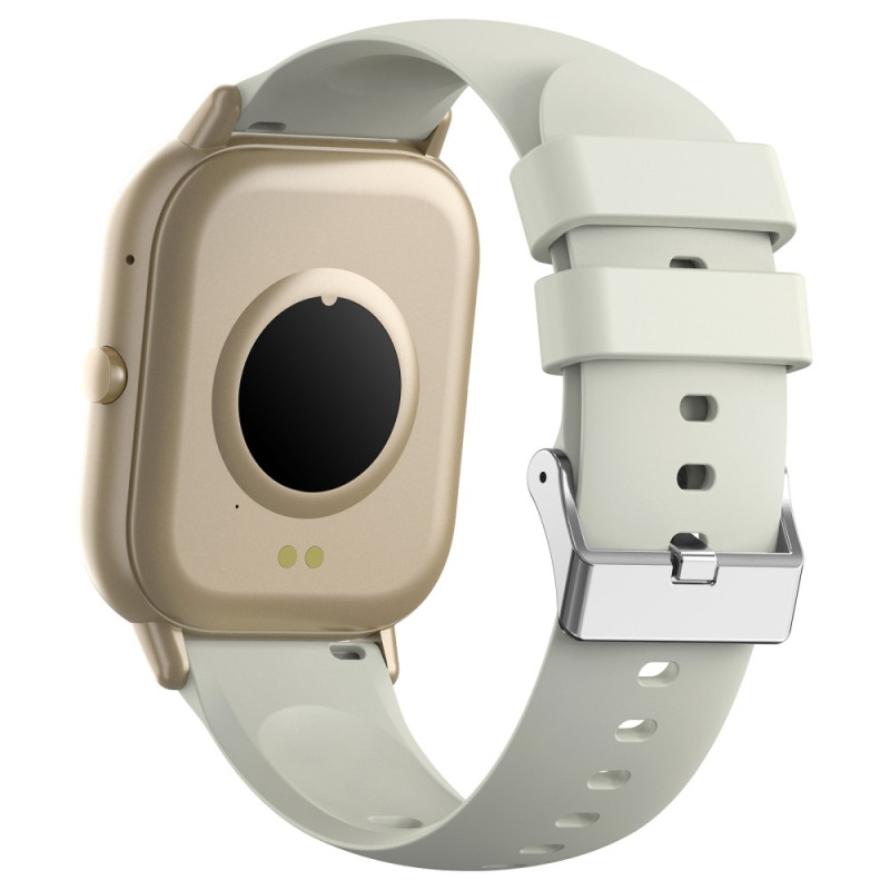 Smart Watch 2,01" storskjerm Helsemonitor Sports Bluetooth Smartwatch - Beige