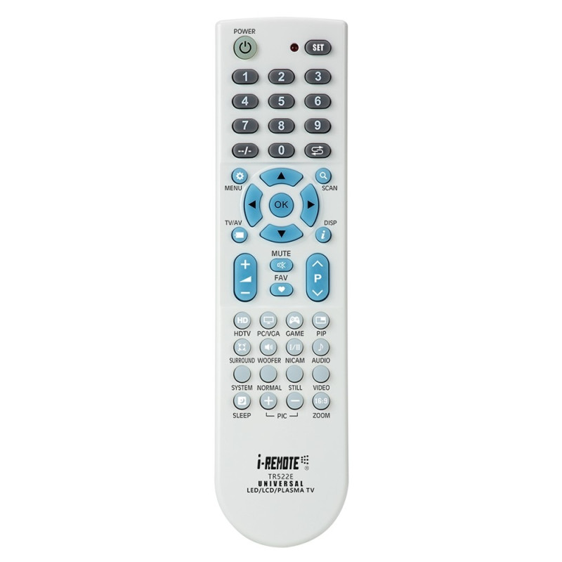 Fjärrkontroll I-REMOTE TR522E Universal TV-fjärrkontroll Ersättning