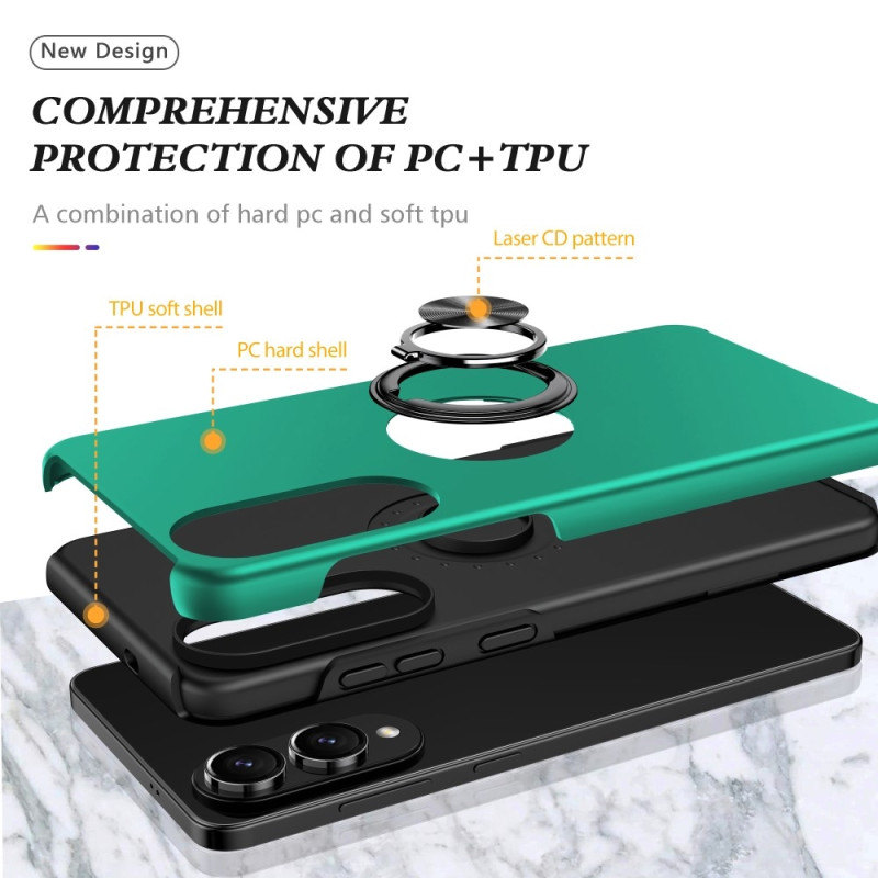 Samsung Galaxy S25 Edge Fingerring Kickstand Hybrid Taske