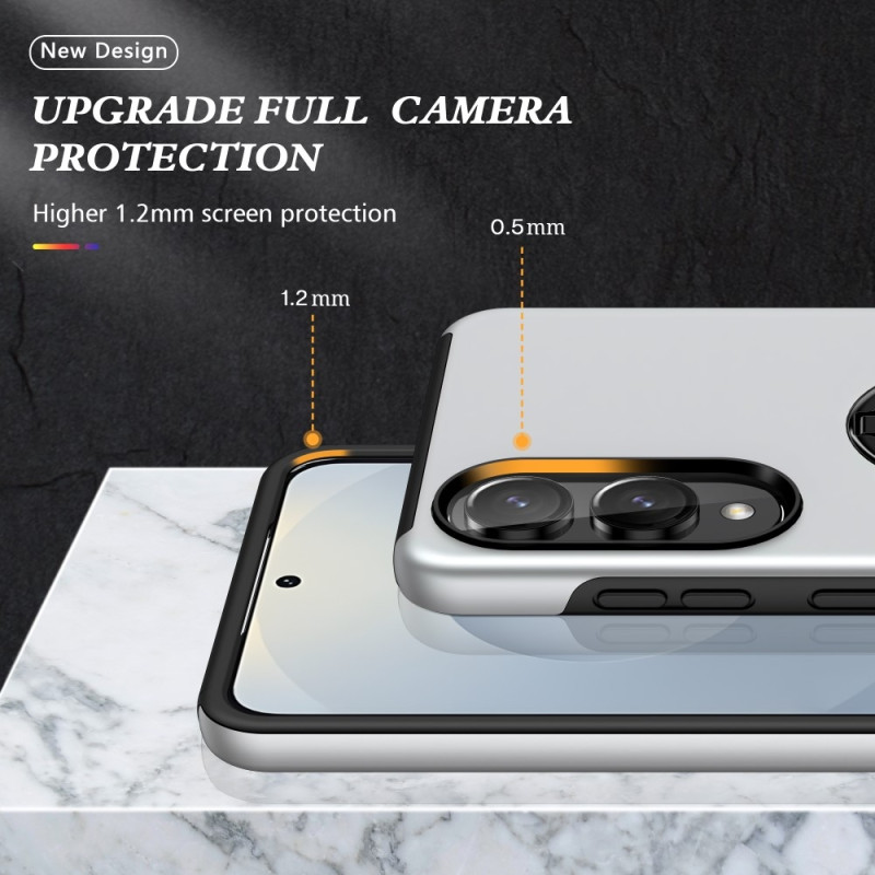 Samsung Galaxy S25 Edge Fingerring Kickstand Hybrid Taske