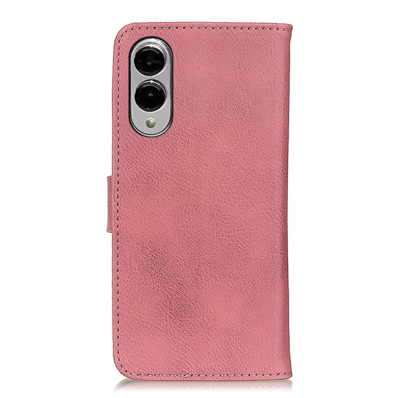 KHAZNEH Vintage Wallet Case for Samsung Galaxy S25 Edge