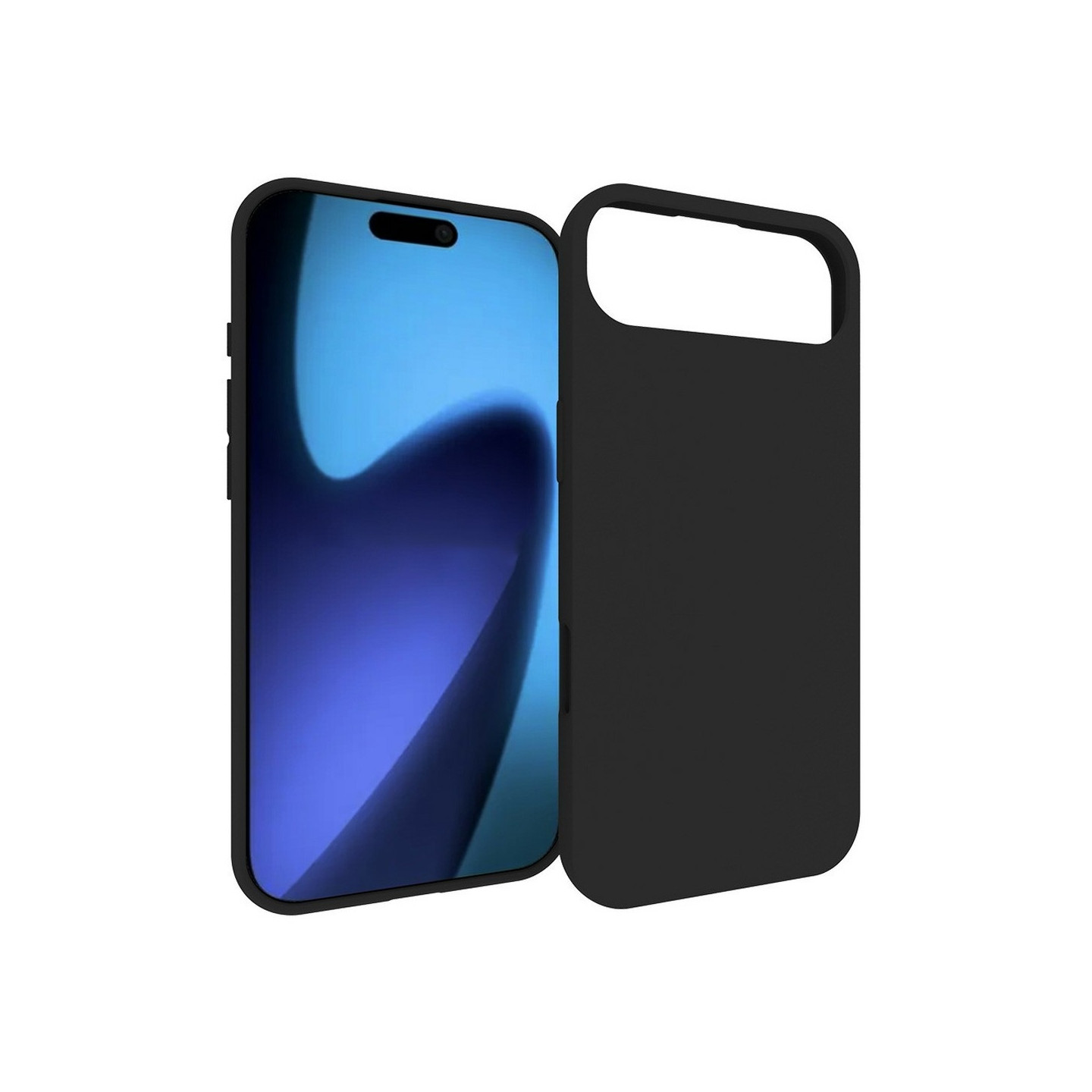Til iPhone Air Case TPU Cover Bagside - Sort