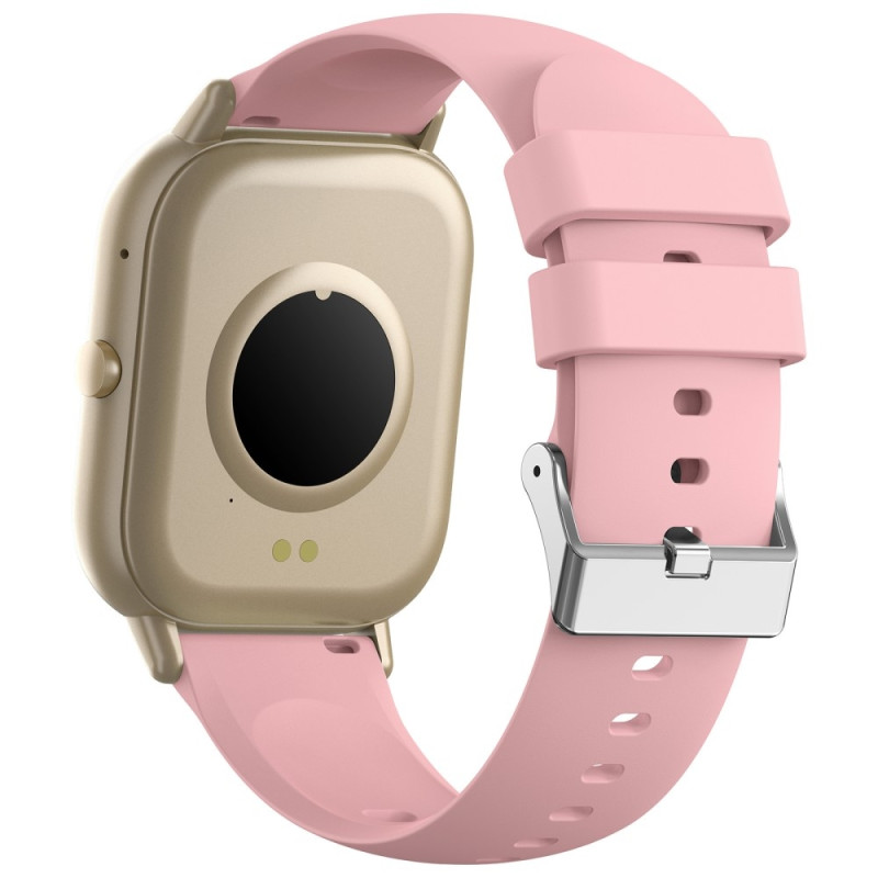 Smart Watch 2.01" Stor skærm Health Monitor Sports Bluetooth Smartwatch - Lyserød