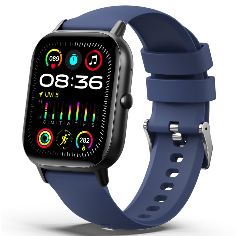 Smart Watch 2,01" storskjerm Helsemonitor Sports Bluetooth Smartwatch - Blå